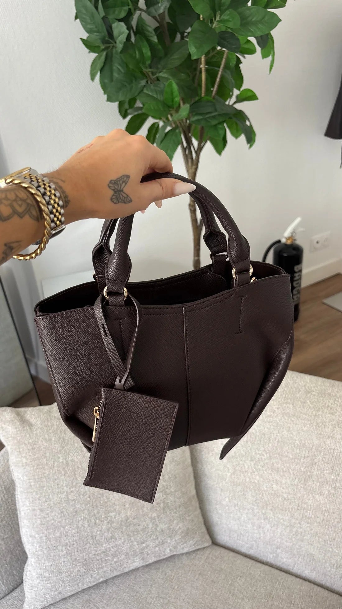 ALMA BAG - CHOCO