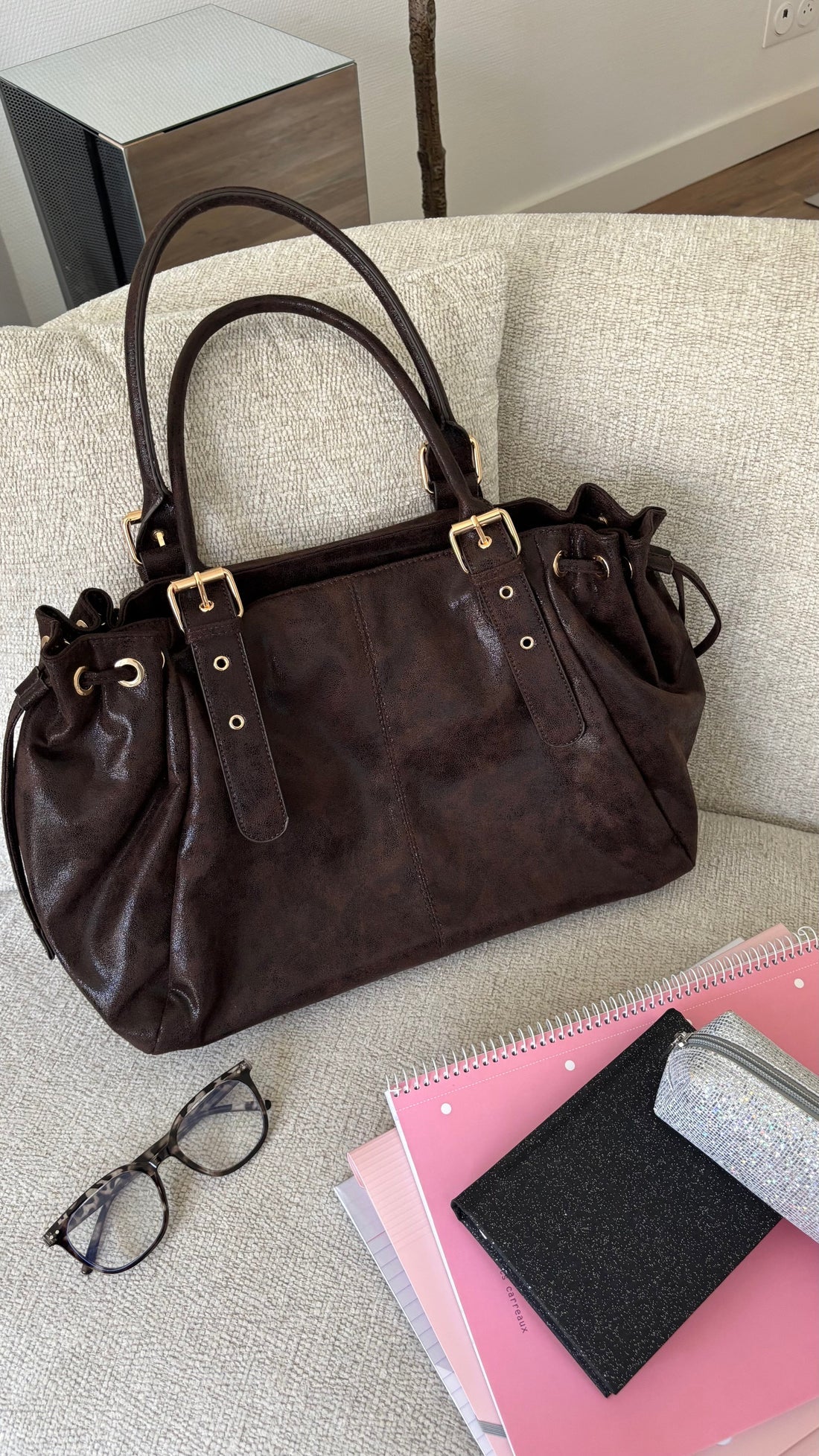 CANDICE BAG - BROWN