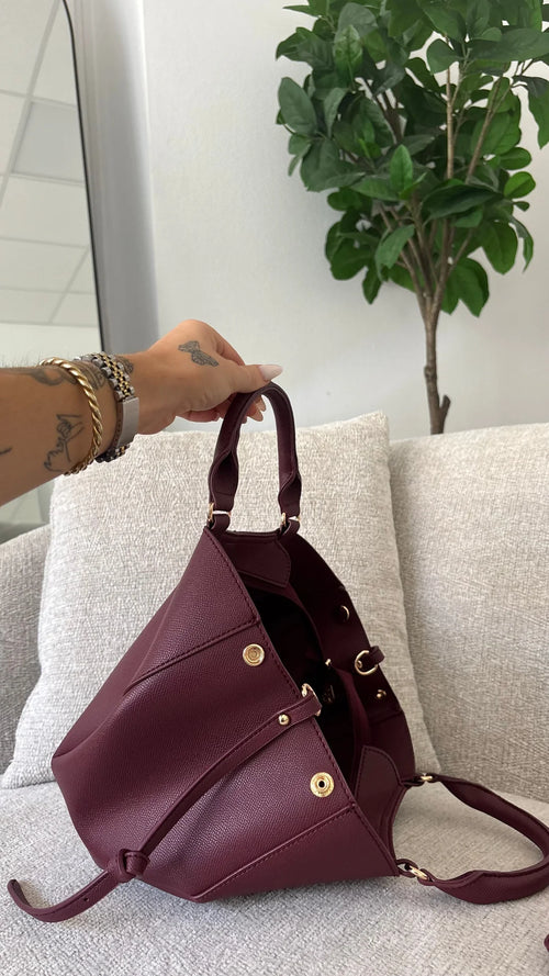 ALMA BAG - BURGUNDY