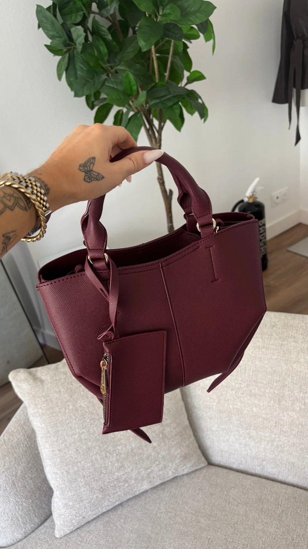 ALMA BAG - BURGUNDY