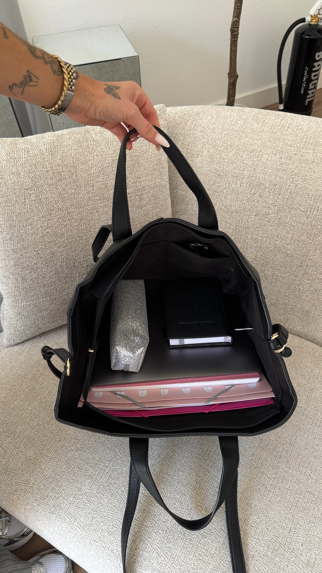 SOLENE BAG - BLACK