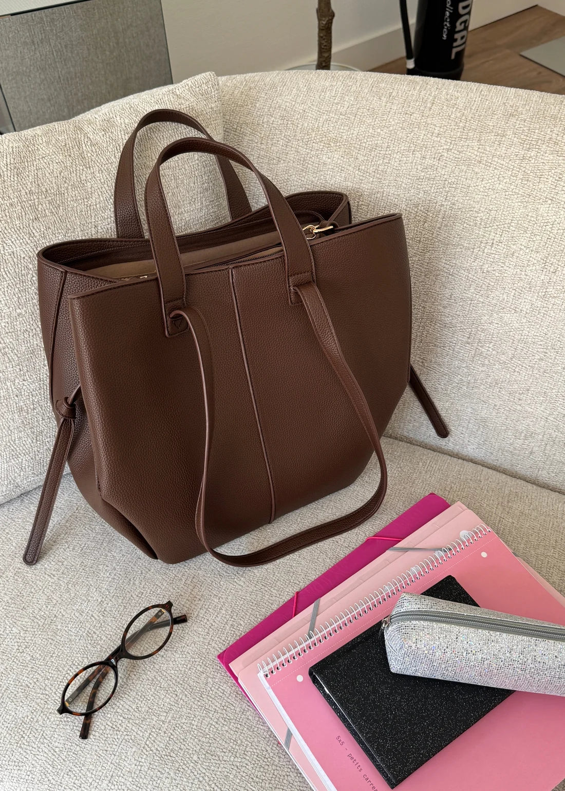 SOLENE BAG - CHOCO
